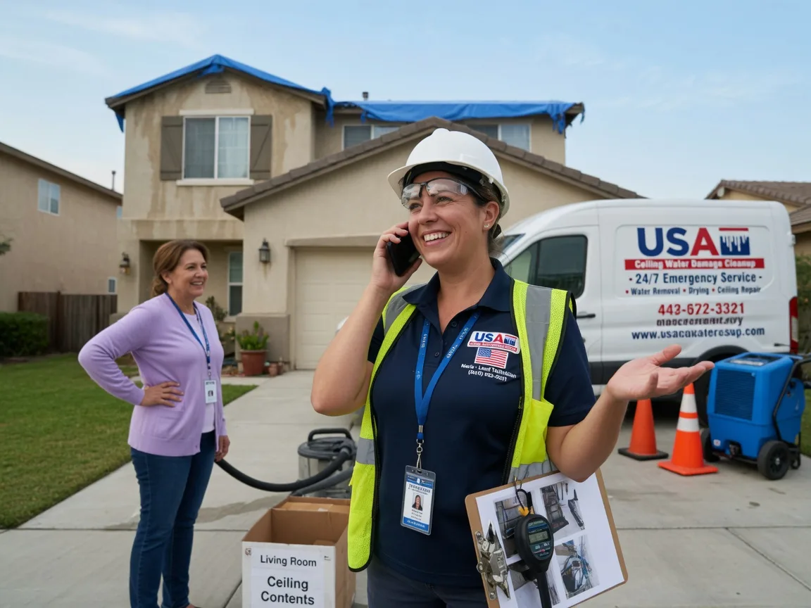 Ceiling Water Damage Restoration Plainfield, IN FAQs